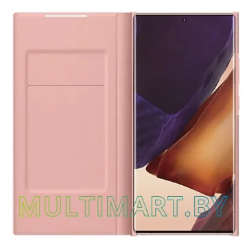 Чехол Samsung Smart LED View Cover для Galaxy Note 20 Ultra (бронзовый) картинка 3